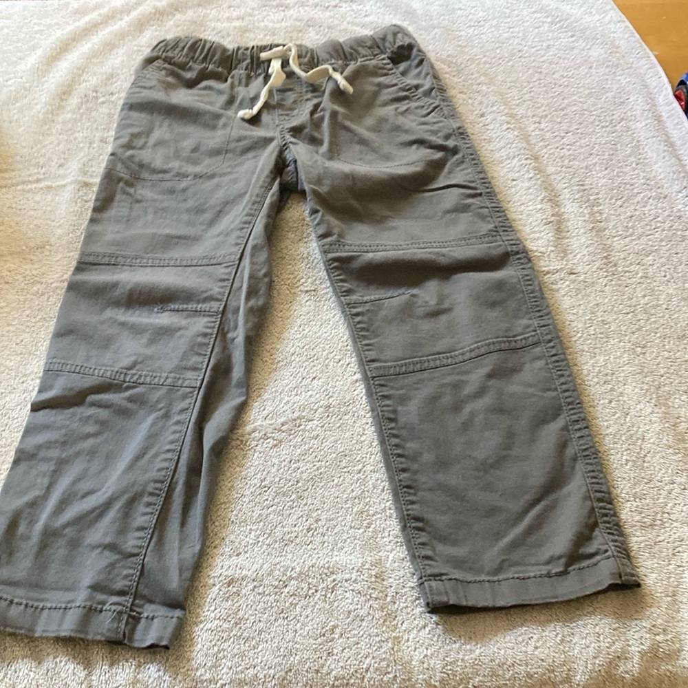 Boys Gray Casual Pants